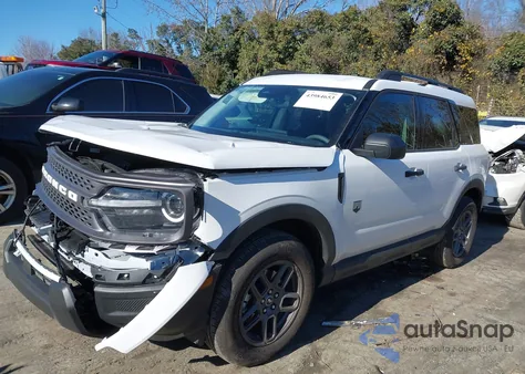 2025 Ford Bronco Sport Big Bend from USA, damaged, VIN 3FMCR9BN8SRF55325
